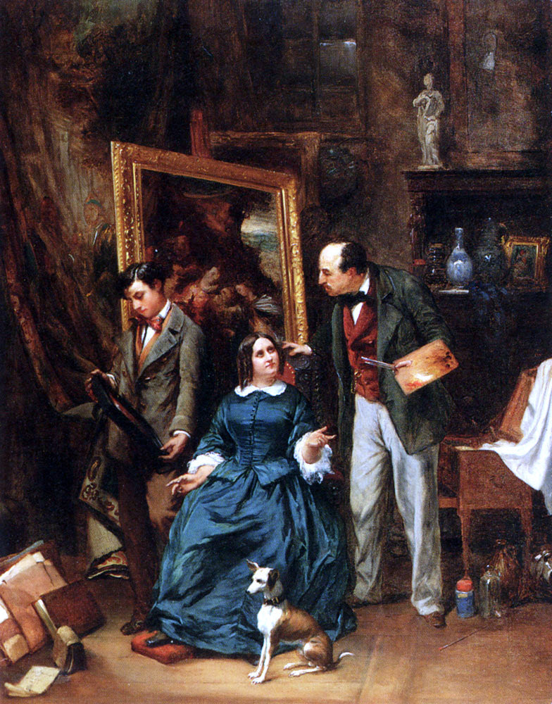 Joseph Bernard The Artists's Atelier - Canvas Print