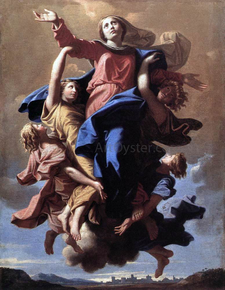 Nicolas Poussin The Assumption of the Virgin - Canvas Print