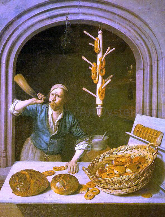 Job Adriaensz Berckheyde The Baker - Canvas Print