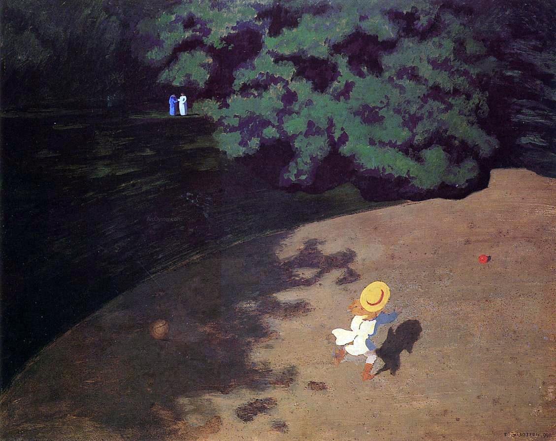 Felix Vallotton The Ball - Canvas Print