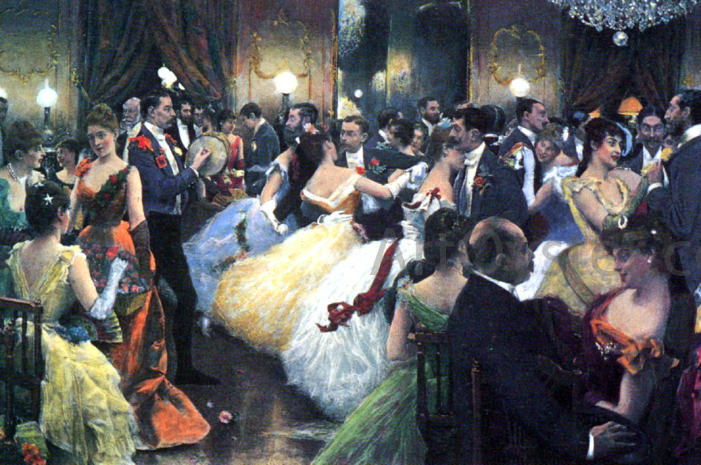 Julius LeBlanc Stewart The Ball - Canvas Print