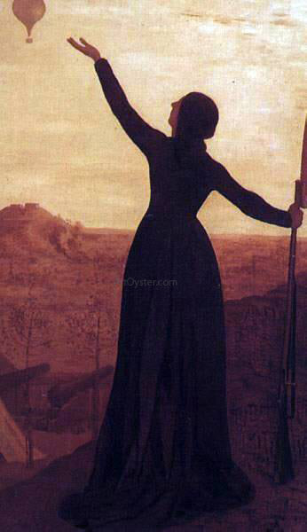 Pierre Puvis De Chavannes The Balloon - Canvas Print