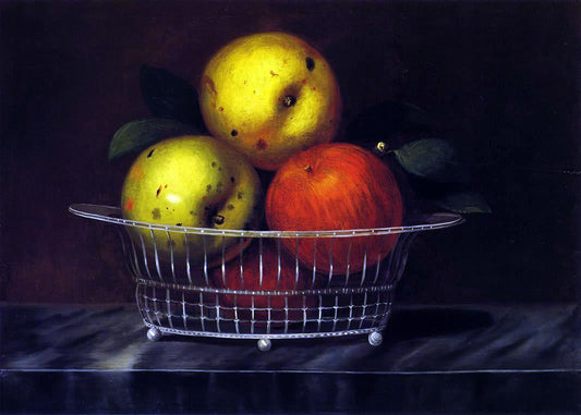 Robert Street The Basket of Apples - Canvas Print