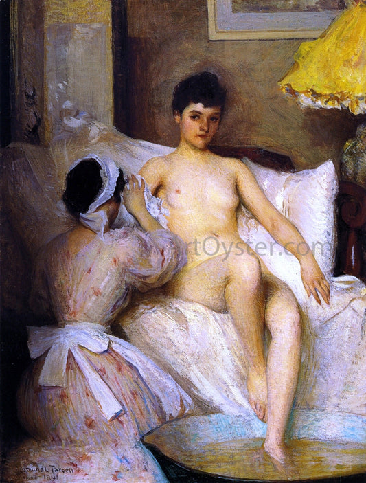 Edmund Tarbell The Bath - Canvas Print