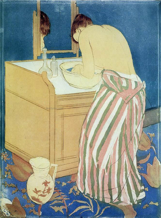 Mary Cassatt The Bath - Canvas Print