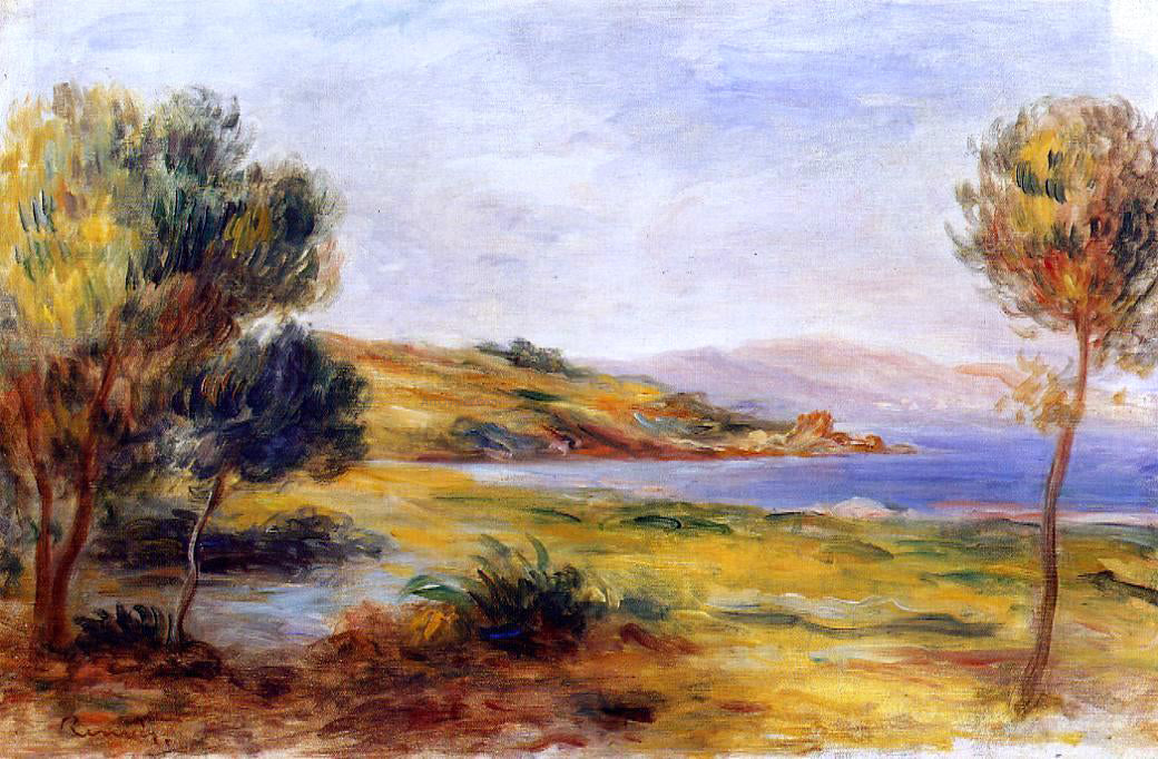 Pierre Auguste Renoir The Bay - Canvas Print