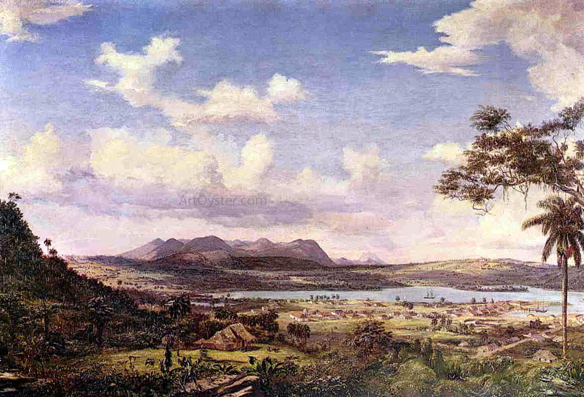 Charles De Wolf Brownell The Bay of Matanzas, Cuba - Canvas Print
