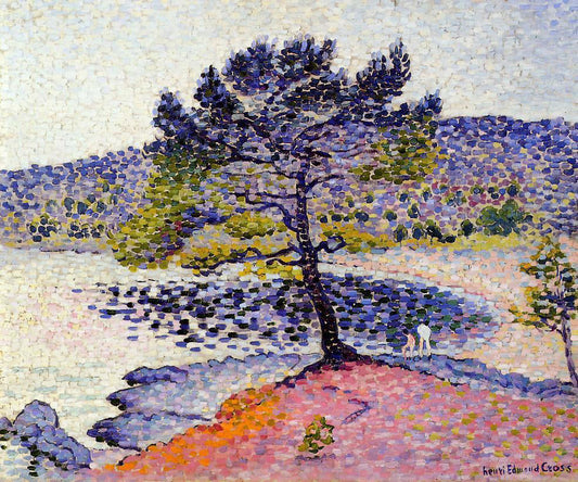 Henri Edmond Cross The Beach, Evening - Canvas Print