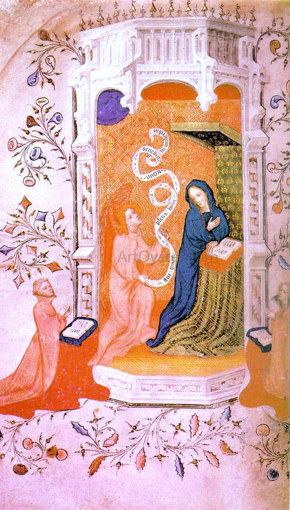 Herman Scheere The Beaufort Book of Hours - Canvas Print