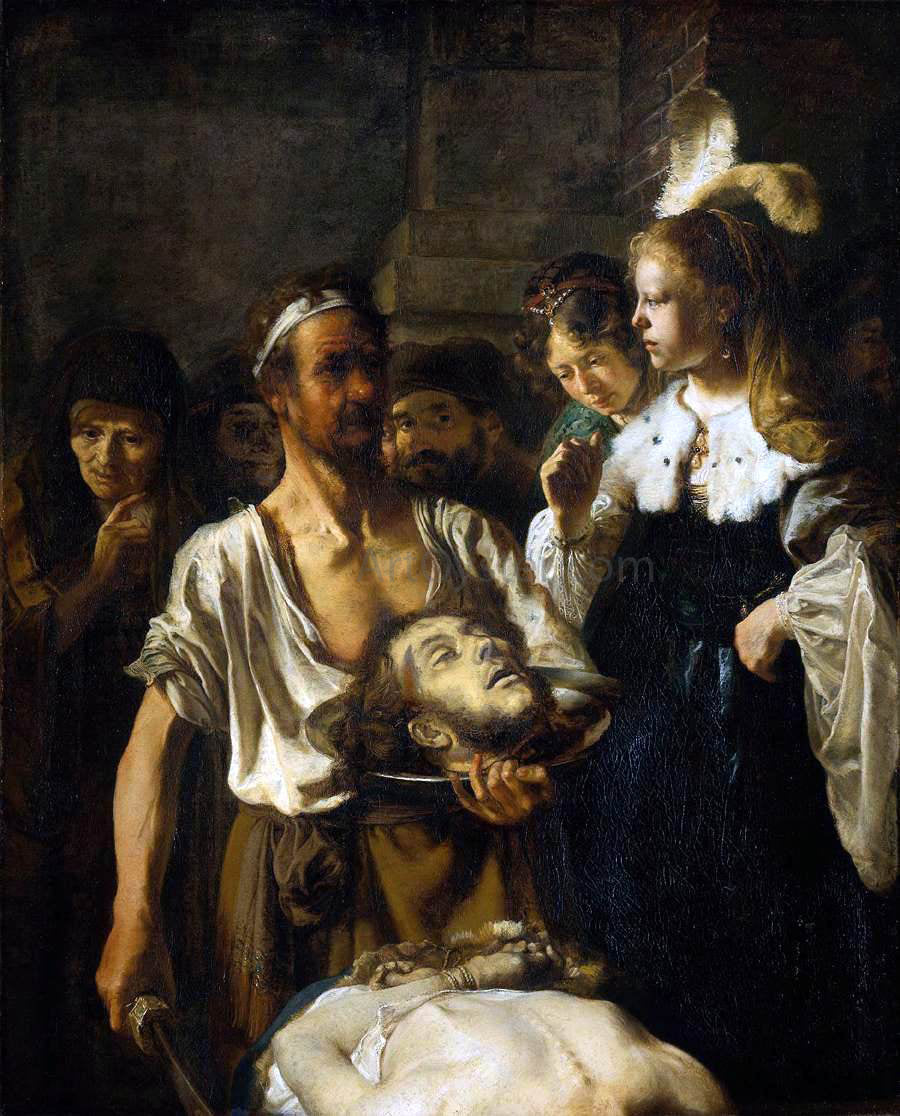 Carel Fabritius The Beheading of St. John the Baptist - Canvas Print