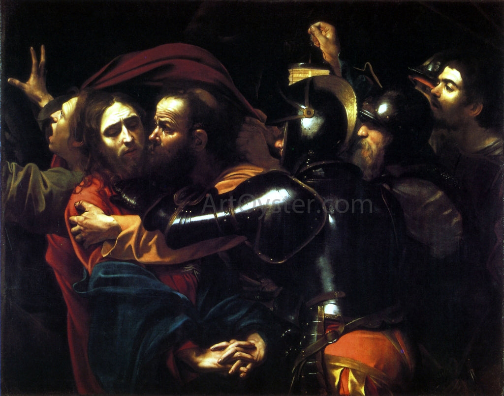 Caravaggio The Betrayal of Christ - Canvas Print