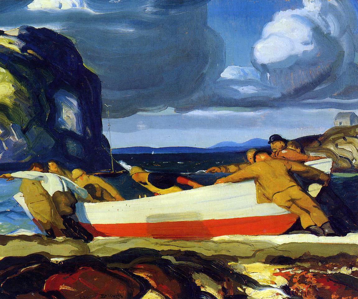 George Wesley Bellows The Big Dory - Canvas Print