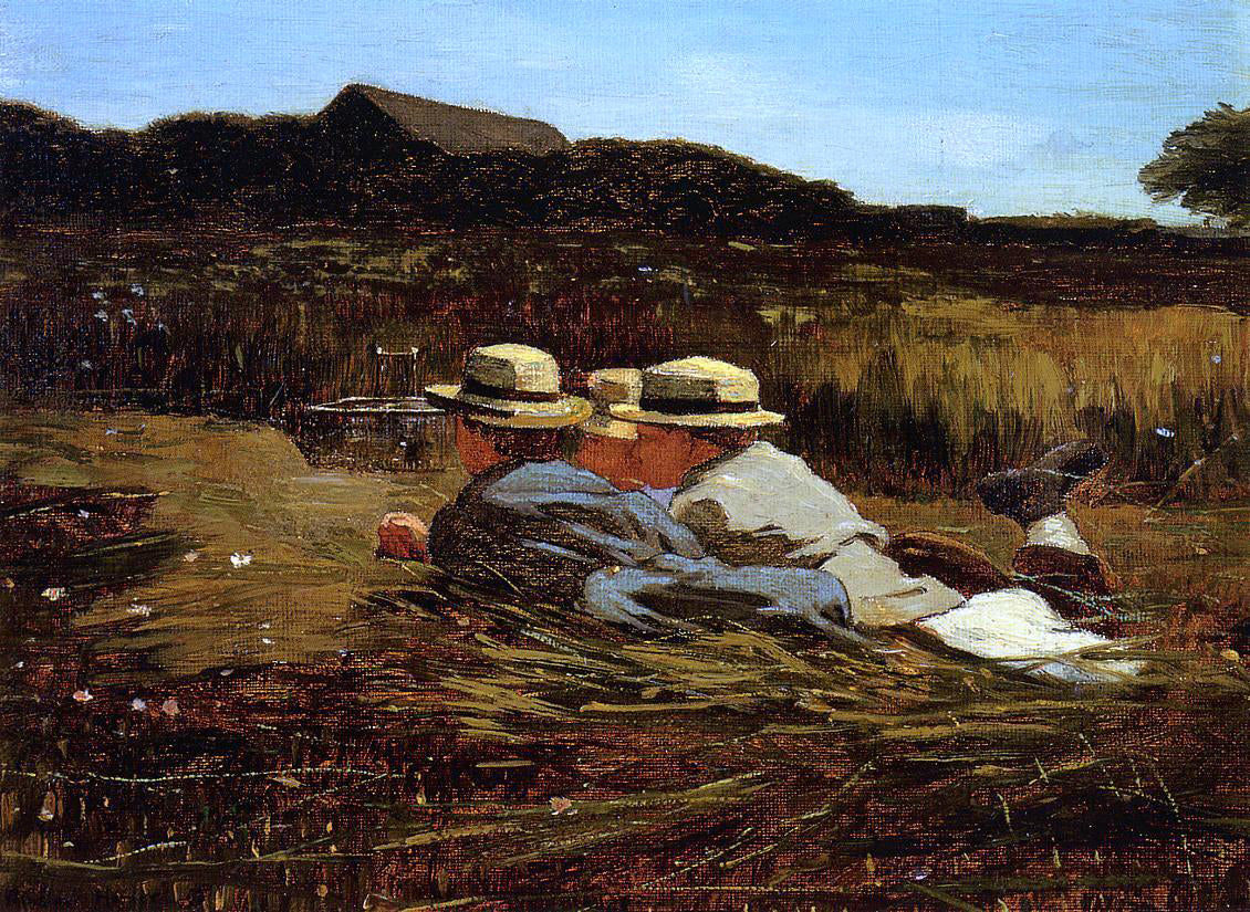 Winslow Homer The Bird Catchers - Canvas Print