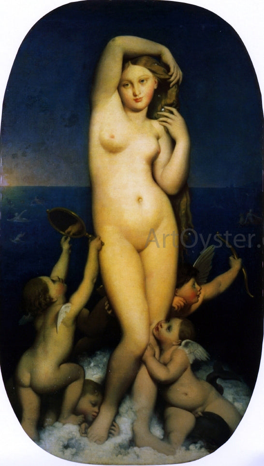 Jean-Auguste-Dominique Ingres The Birth of Venus - Canvas Print