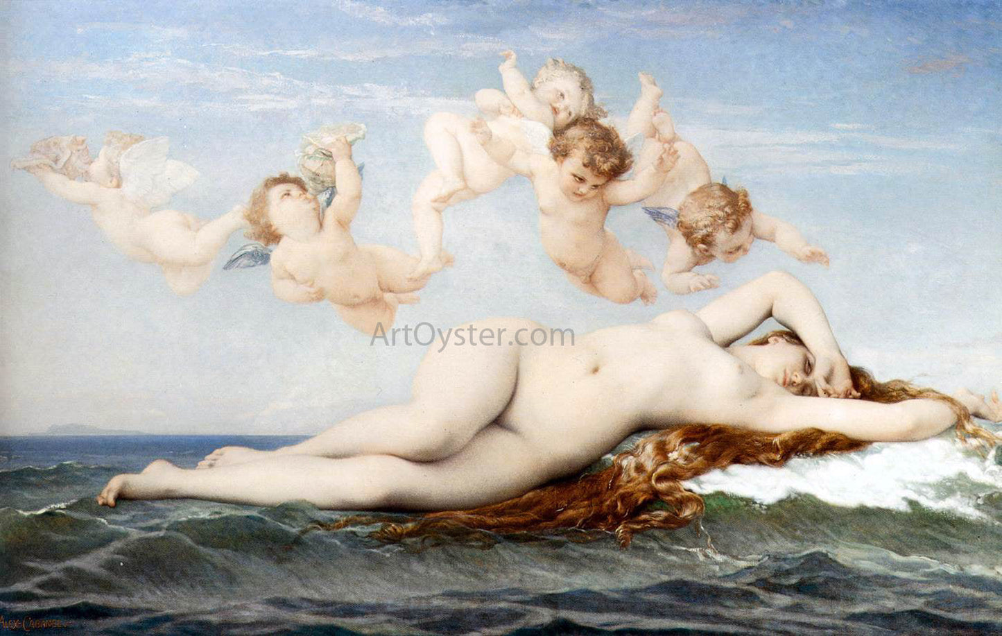 Alexandre Cabanel Birth of Venus - Canvas Print