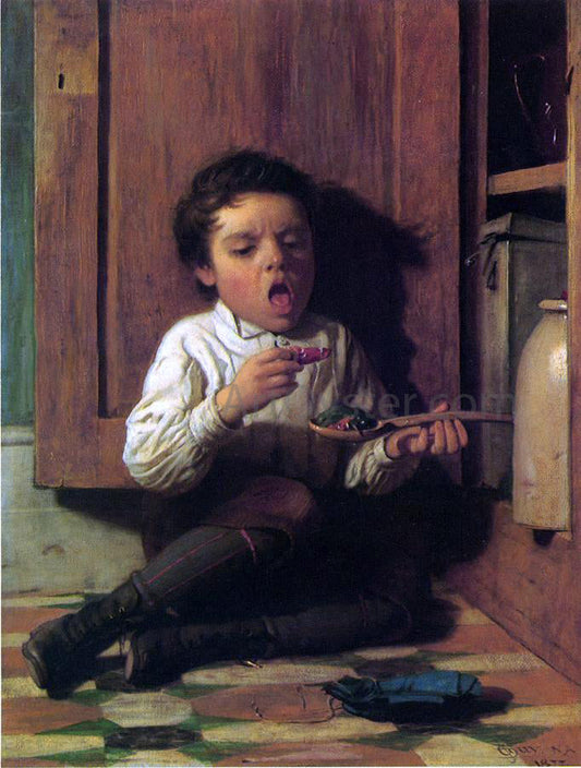 Seymour Joseph Guy The Bitter Bit - Canvas Print