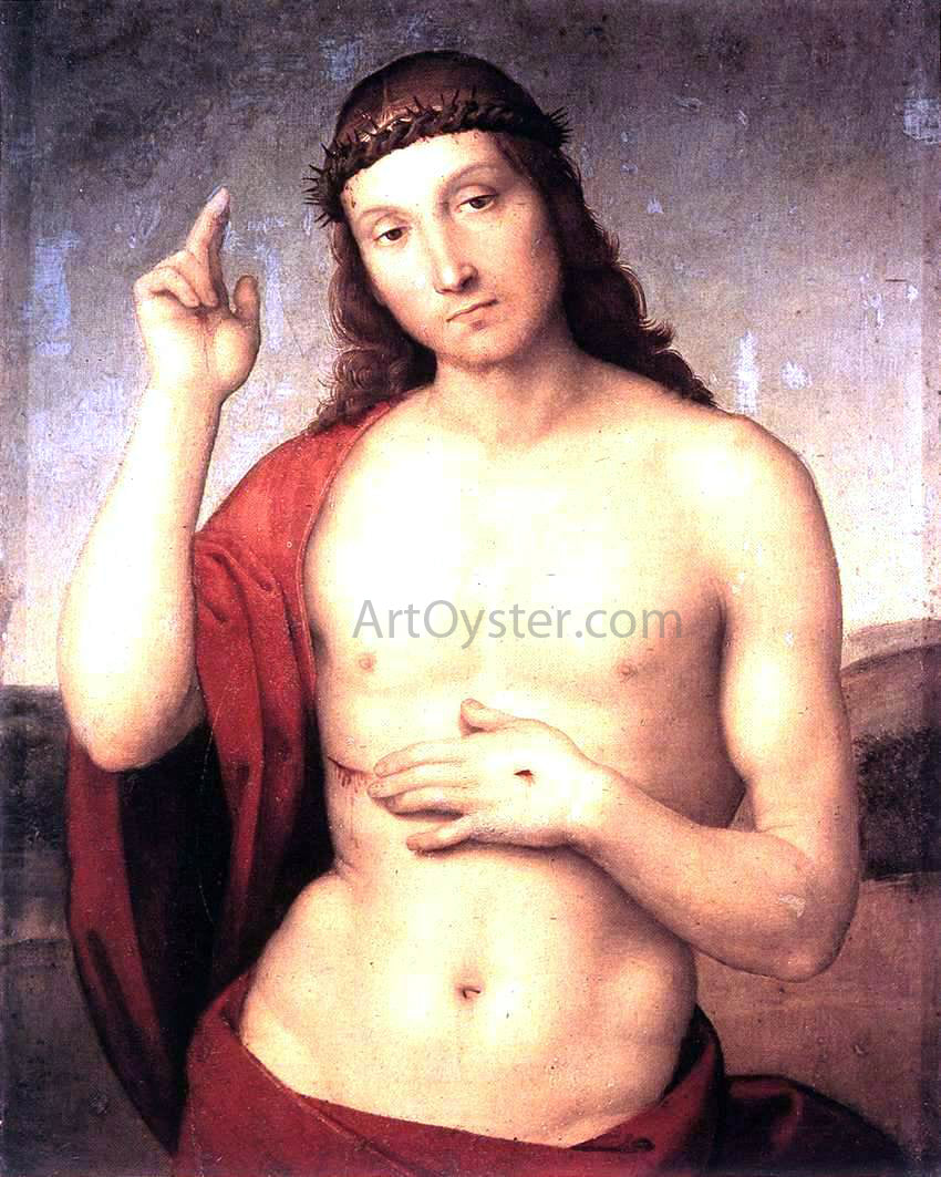 Raphael The Blessing Christ - Canvas Print