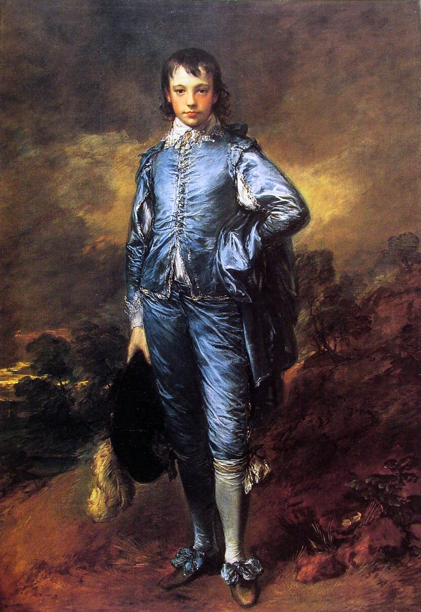 Thomas Gainsborough The Blue Boy (Jonathan Buttall) - Canvas Print
