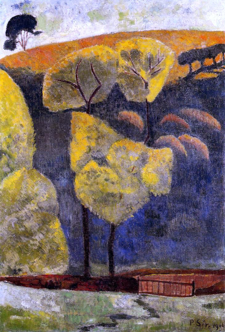 Paul Serusier The Blue Valley - Canvas Print