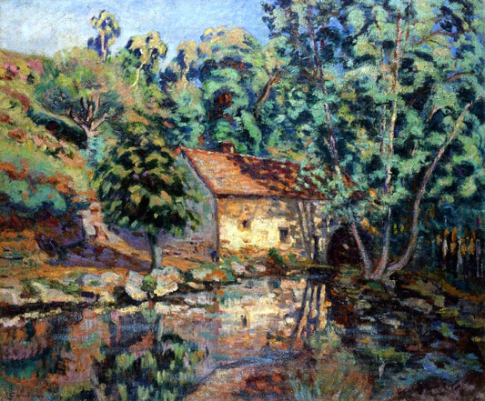 Armand Guillaumin Bouchardon Mill, Crozant - Canvas Print