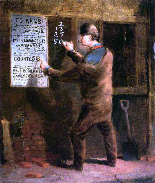 David Gilmore Blythe The Bounty Hunter - Canvas Print