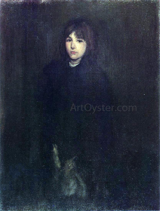 James McNeill Whistler The Boy in a Cloak - Canvas Print