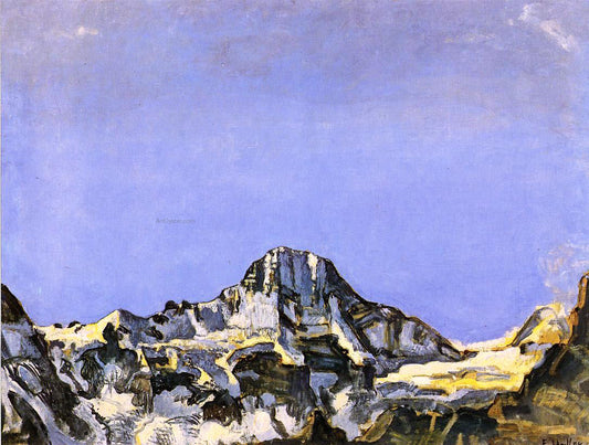 Ferdinand Hodler The Breithorn - Canvas Print