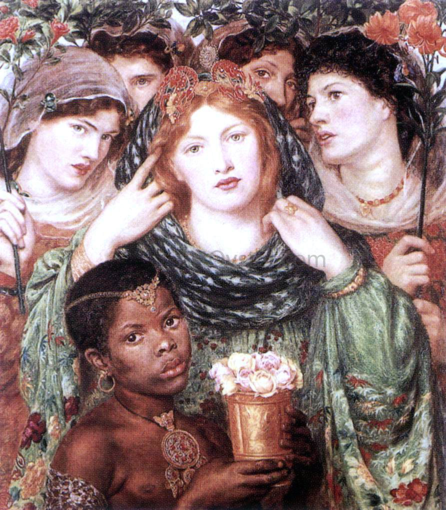 Dante Gabriel Rossetti The Bride - Canvas Print