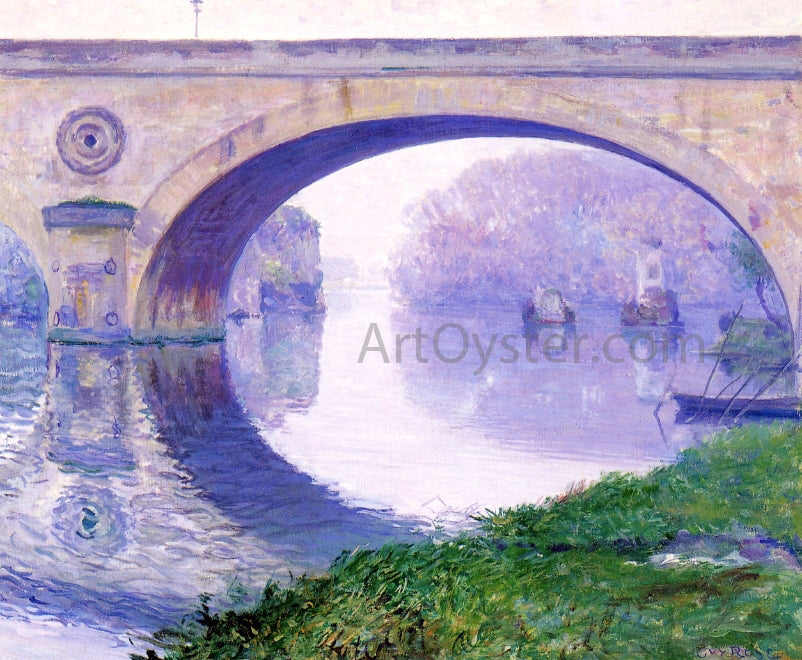 Guy Orlando Rose The Bridge at Vernon - Canvas Print