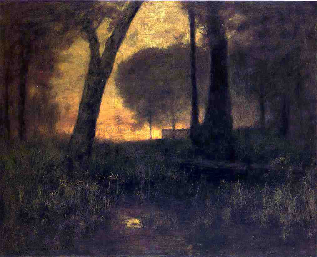 George Inness The Brook - Canvas Print