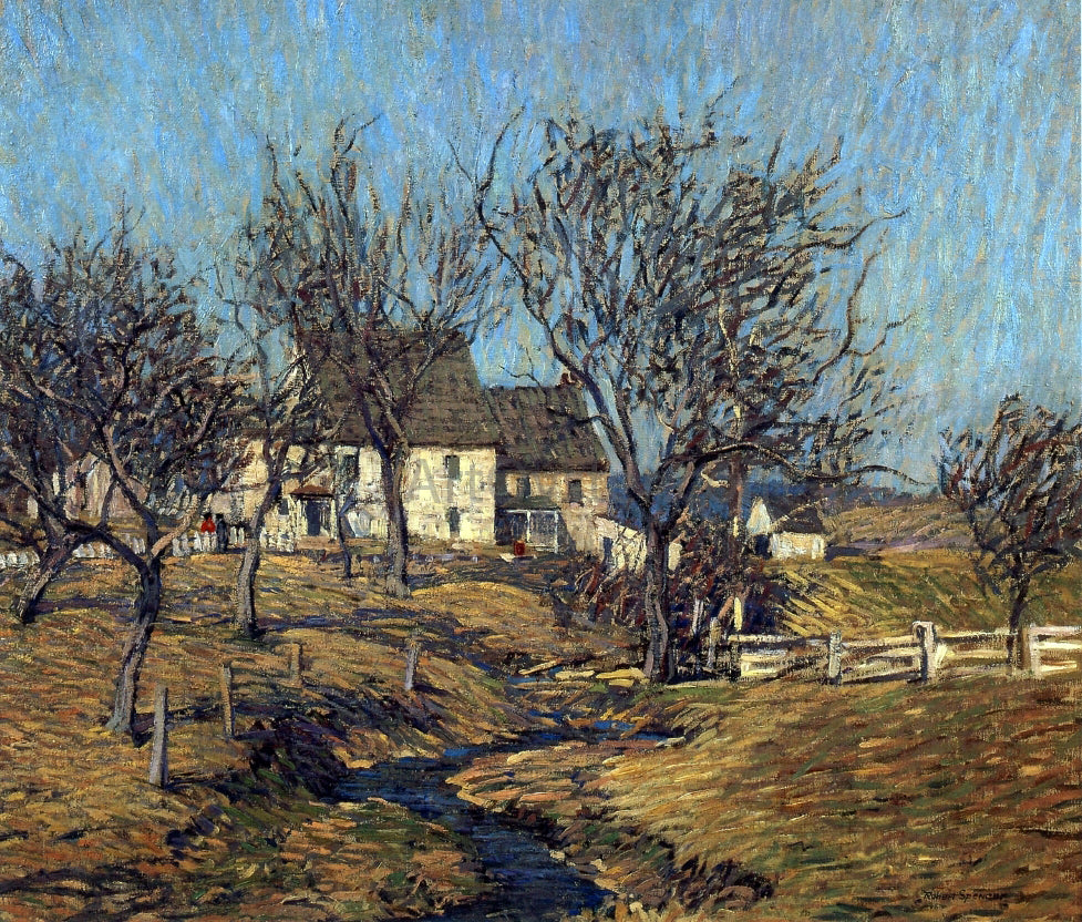 Robert Spencer The Brook - Canvas Print