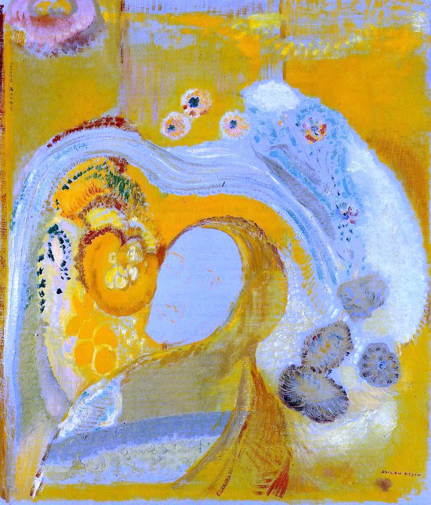 Odilon Redon The Buddha - Canvas Print