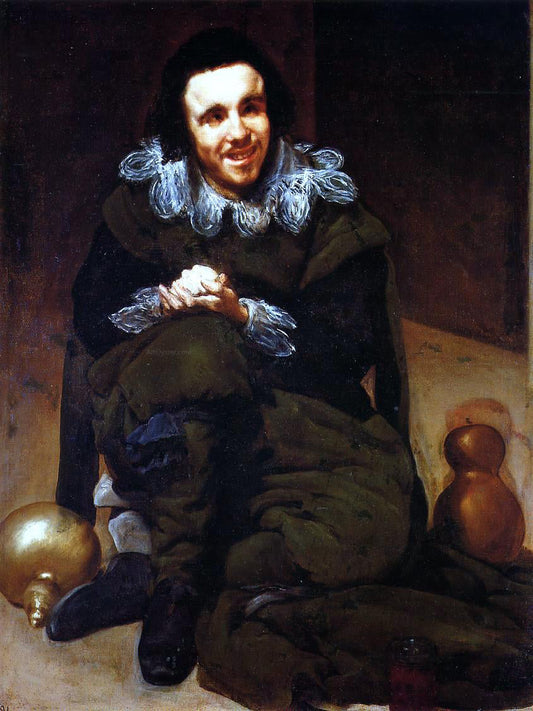 Diego Velazquez The Buffoon Calabazas - Canvas Print
