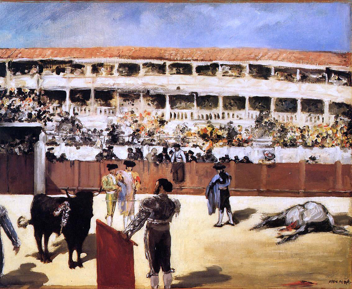 Edouard Manet The Bullfight - Canvas Print
