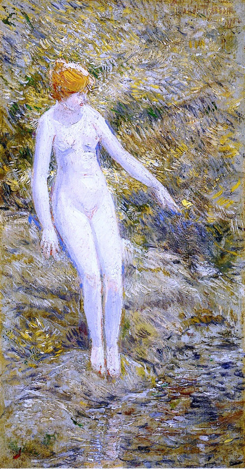 Frederick Childe Hassam The Butterfly - Canvas Print