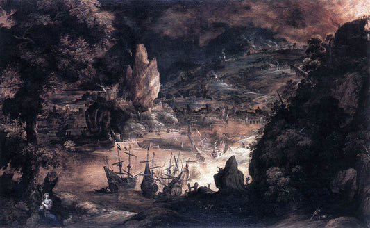 Kerstiaen Keuninck The Calamities of Humanity - Canvas Print