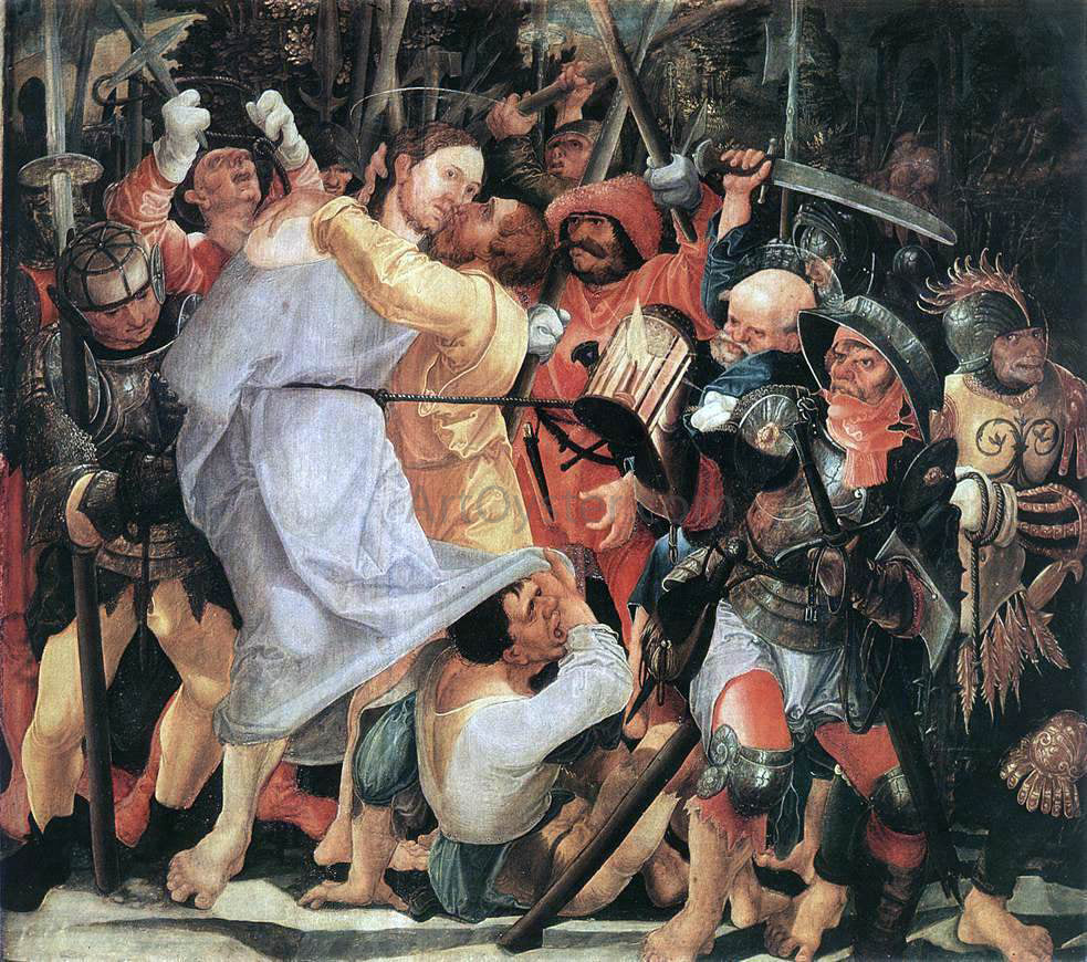 Wolf Huber The Capture of Christ - Canvas Print