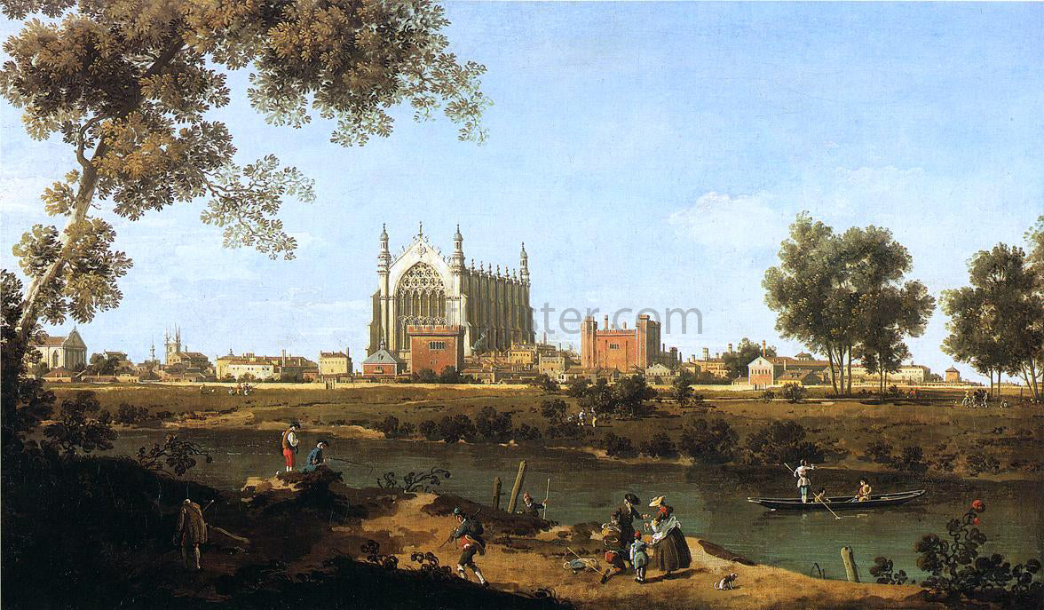 Canaletto The Chapel of Eton College - Canvas Print