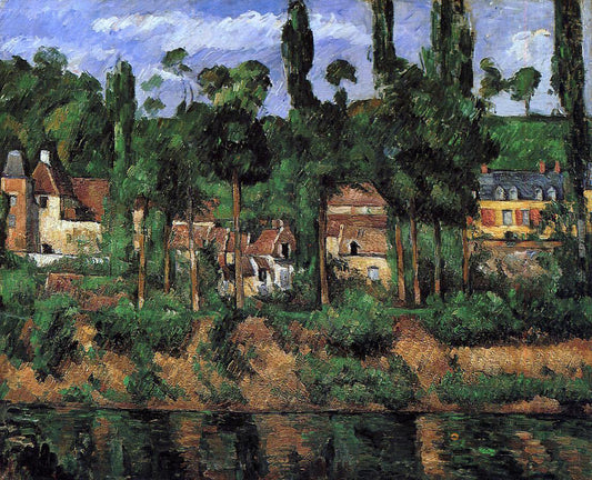 Paul Cezanne The Chateau de Madan - Canvas Print