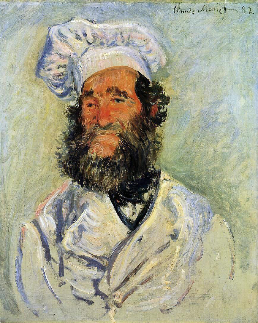 Claude Oscar Monet The Chef, Pere Paul - Canvas Print
