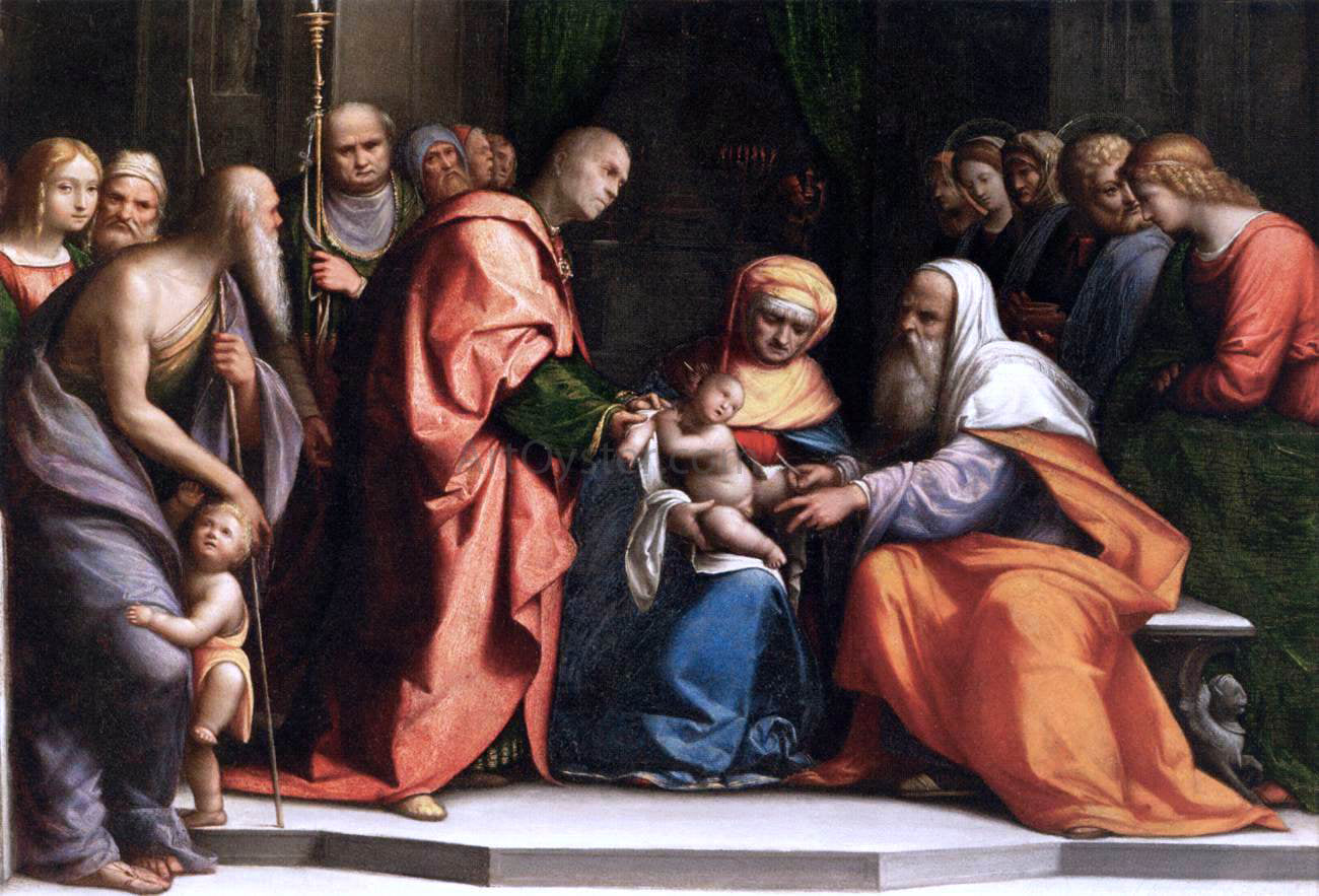 Garofalo The Circumcision - Canvas Print