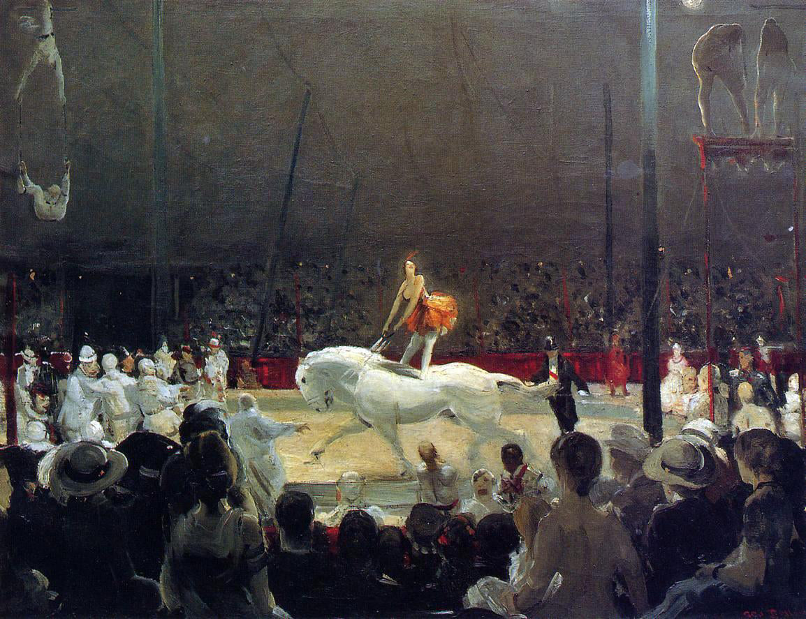 George Wesley Bellows The Circus - Canvas Print