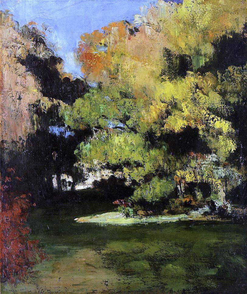 Paul Cezanne The Clearing - Canvas Print