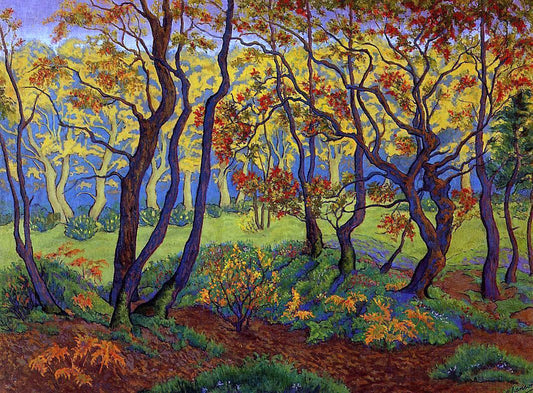Paul Ranson The Clearing (also known as Edge of the Wood) - Canvas Print