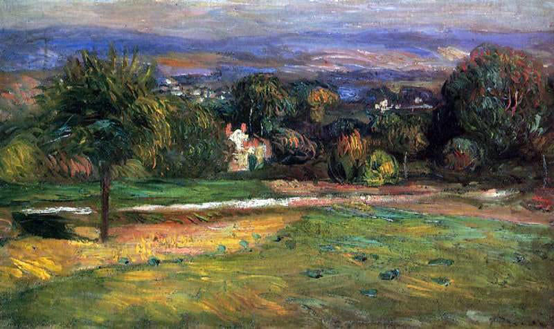 Pierre Auguste Renoir The Clearing - Canvas Print