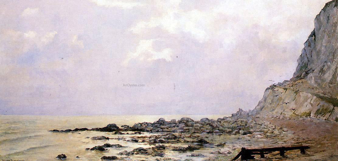 Theo Van Rysselberghe The Cliffs of Douvres - Canvas Print