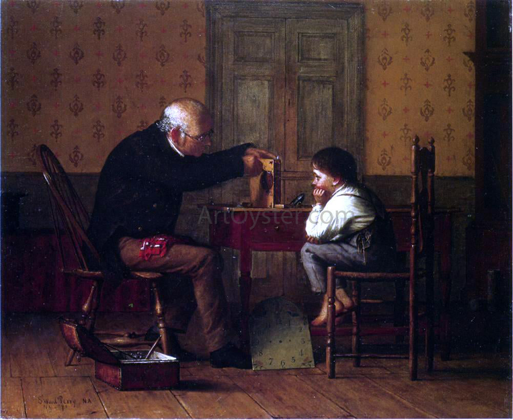 Enoch Wood Perry The Clock Doctor - Canvas Print