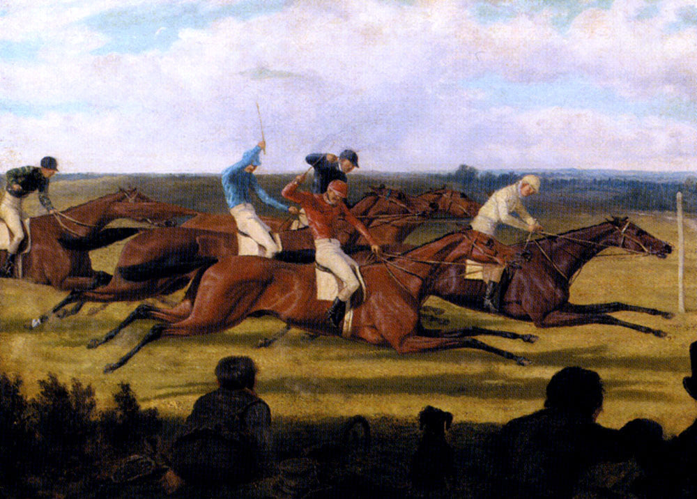 Richard Dodd Widdas The Close Finish - Canvas Print