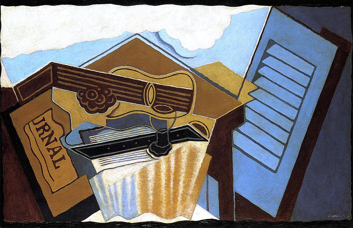 Juan Gris The Cloud - Canvas Print