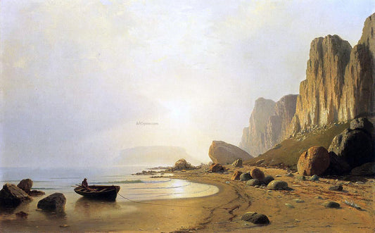 William Bradford The Coast of Labrador - Canvas Print